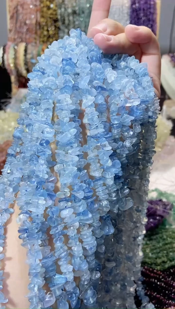 未镶嵌珠宝半成品水晶海蓝宝
