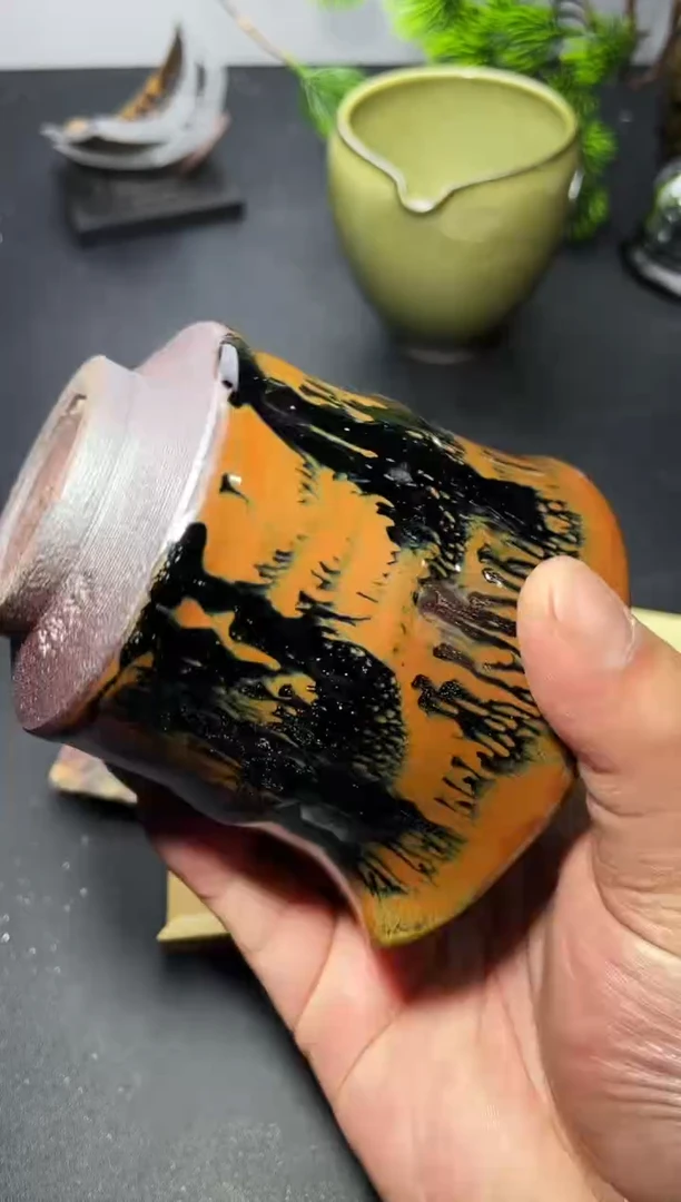 茶盏258叶紫建盏