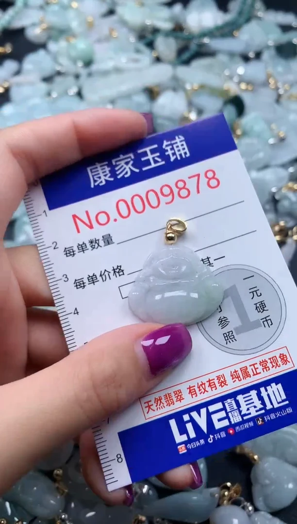 颈饰未镶嵌翡翠9878