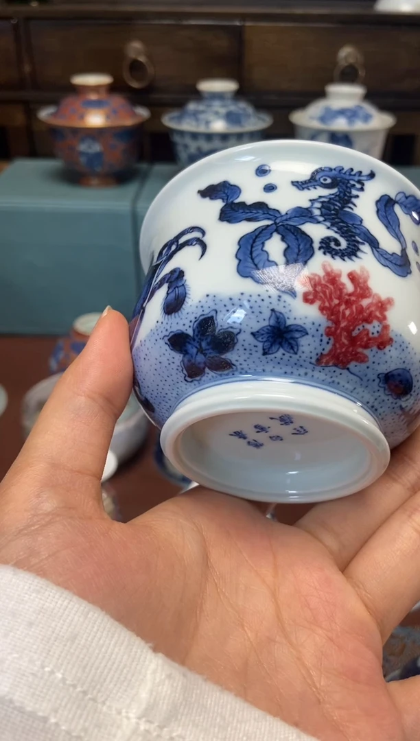 杯阳春白雪 海底世界单杯