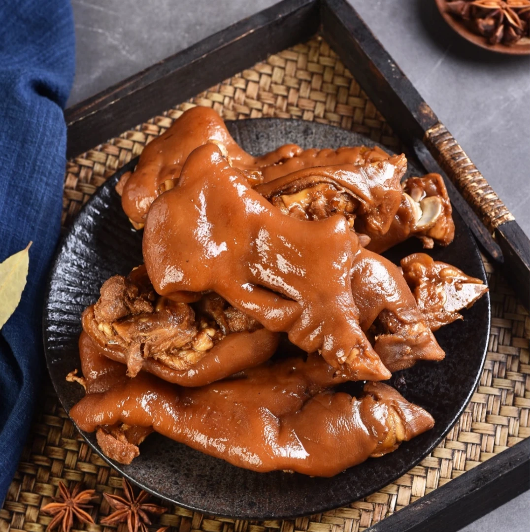 江南美味卤猪蹄（350克~420克）+1盒草鸡爪火锅食材