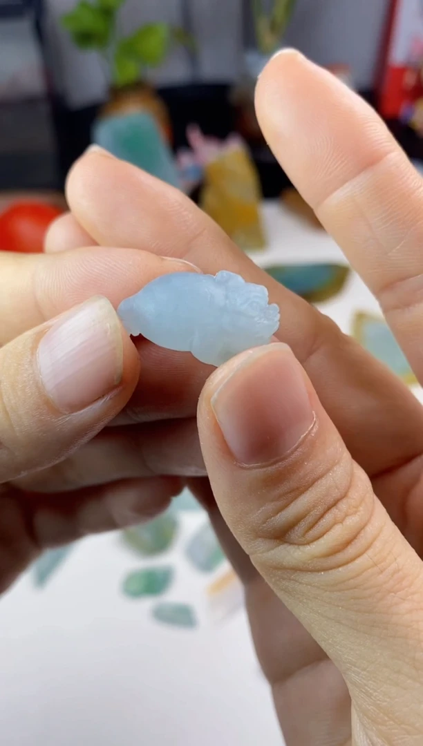 未镶嵌定制翡翠翡翠片料定制未镶嵌10.11-1