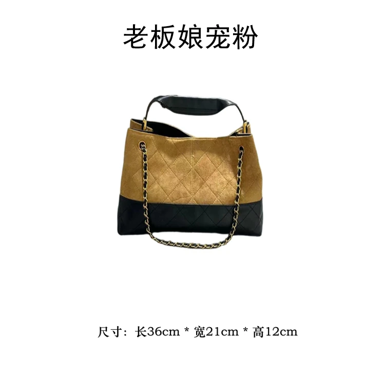 【包娘专属】2025新款休闲通勤单肩斜跨包BV6641-棕色/磨砂