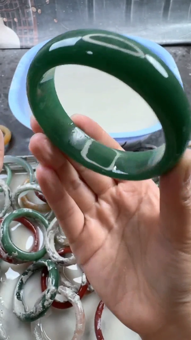 石英质玉手镯未镶嵌39 6667