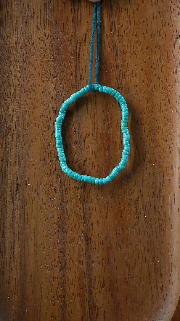 未镶嵌绿松石手串湖北原矿绿松石(不含绳)YXH-017