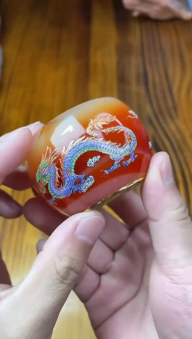 精品微瑕陶瓷茶具
