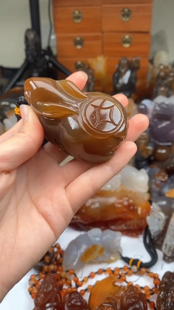 【闪购商品】玛瑙/玉髓颈饰未镶嵌AA