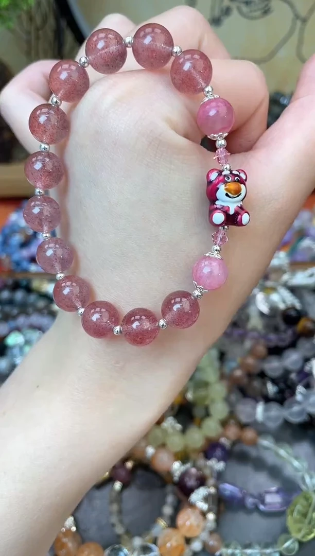 【闪购商品】石英质玉手饰足银镶嵌1287