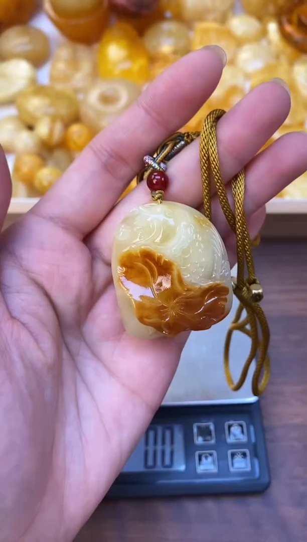 裸石琥珀未镶嵌天然琥珀蜜蜡