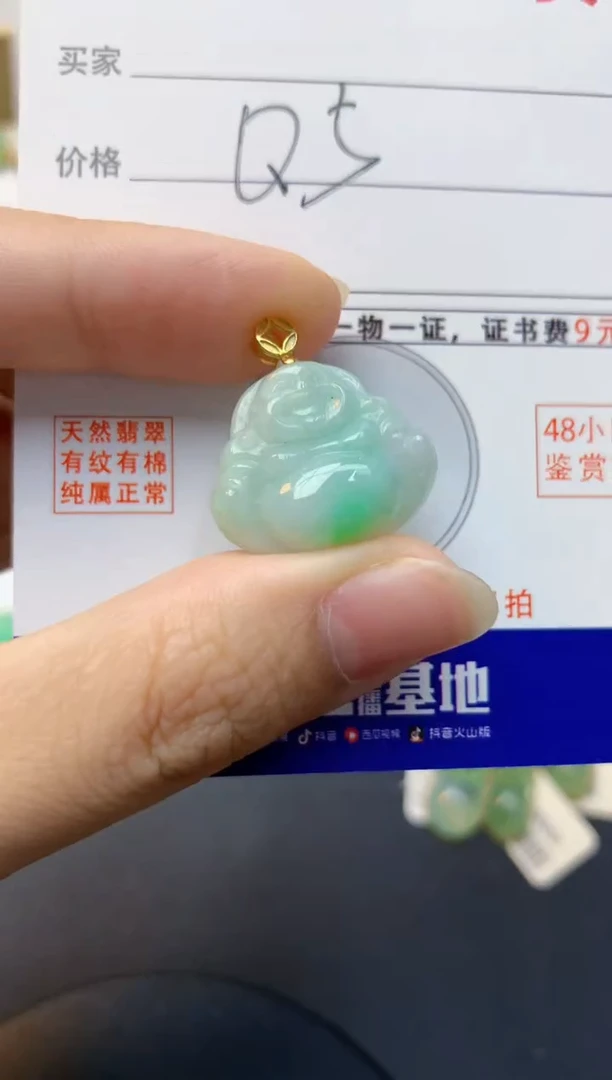 颈饰未镶嵌翡翠天然缅甸A货翡翠
