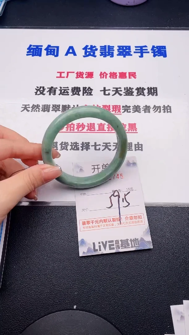 未镶嵌手镯翡翠45