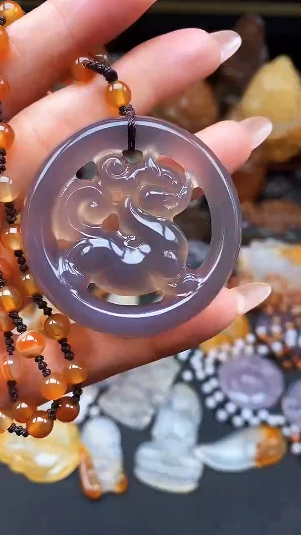 玛瑙/玉髓颈饰未镶嵌dd