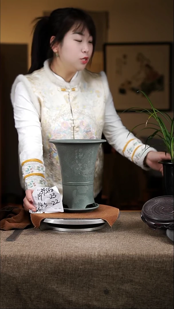 【闪购商品】紫砂花盆紫砂花盆39592