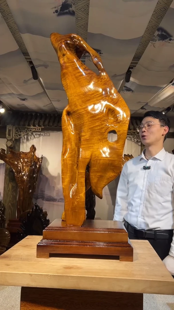 【闪购商品】金丝楠金丝楠小叶桢楠摆件93-36-24