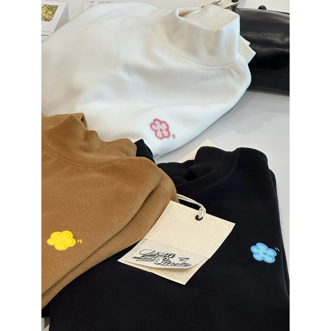 1109-2新款时尚白色针织打底