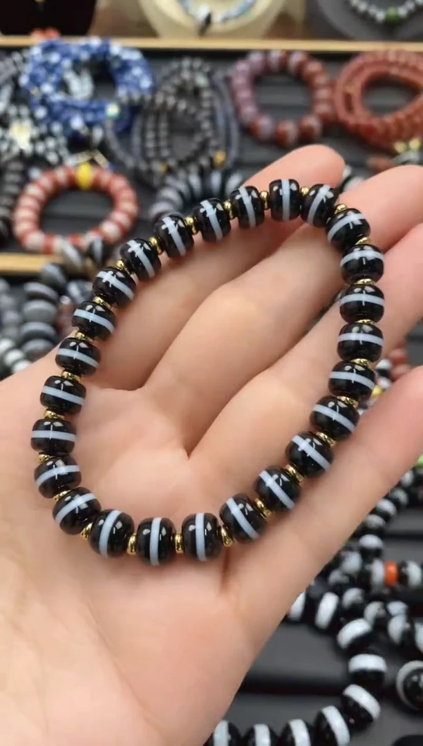 【闪购商品】玛瑙/玉髓手串未镶嵌手串