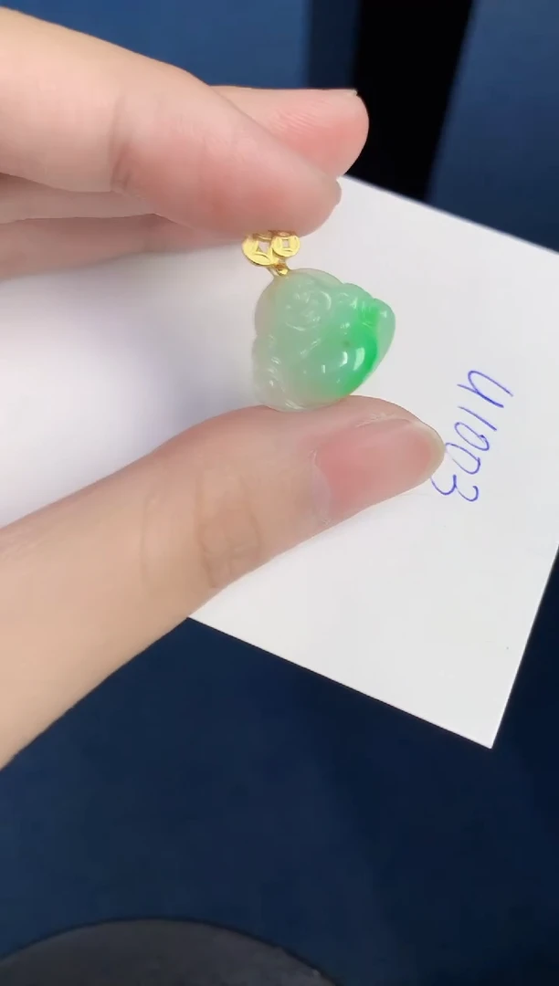 颈饰未镶嵌翡翠天然翡翠缅甸A货
