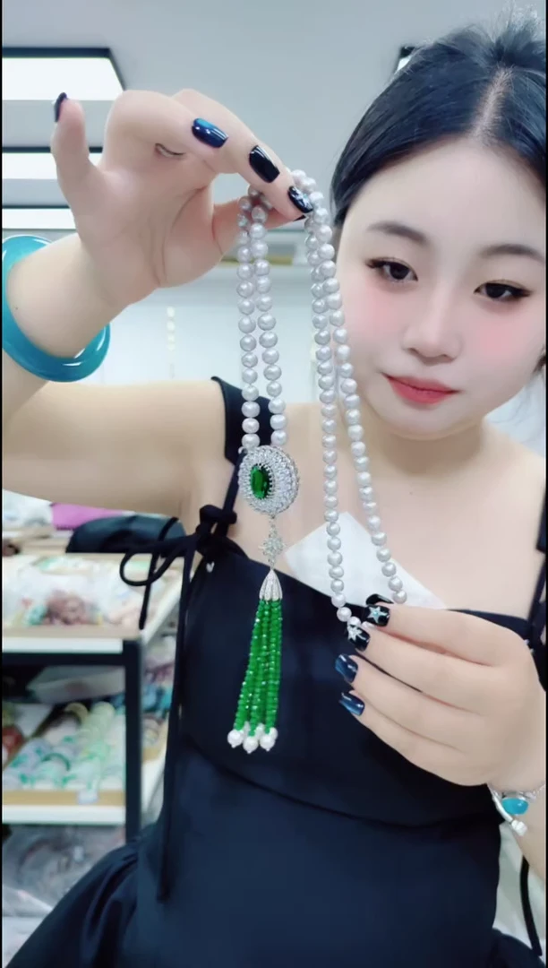 手串/手链贝壳2532灰毛衣链