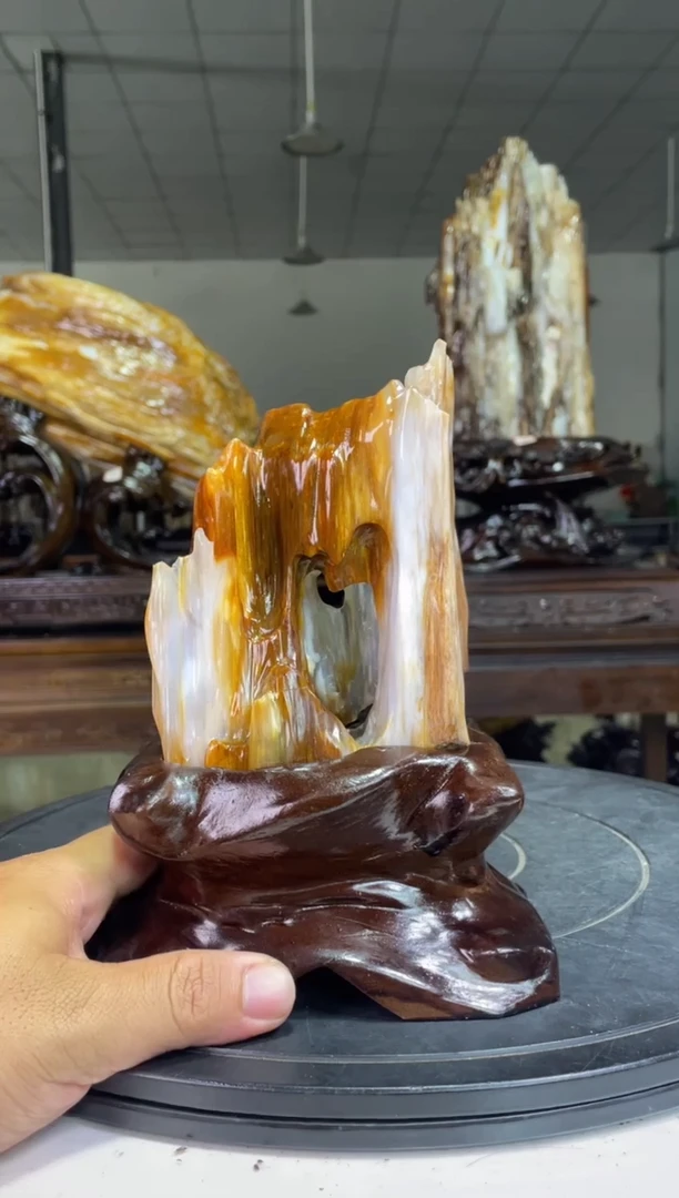 硅化玉珠宝奇石未镶嵌33