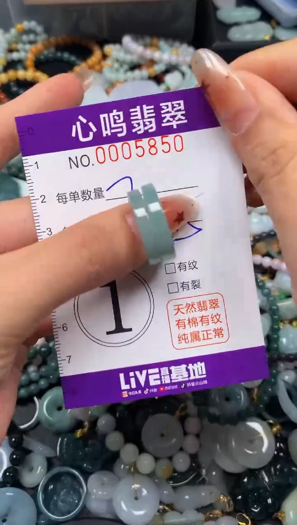 翡翠未镶嵌颈饰闪购005850