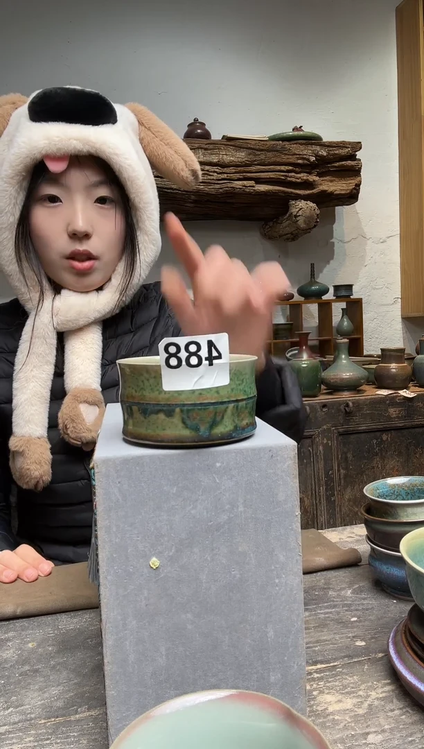 瓶钧瓷蘭山窑手作器物全品488