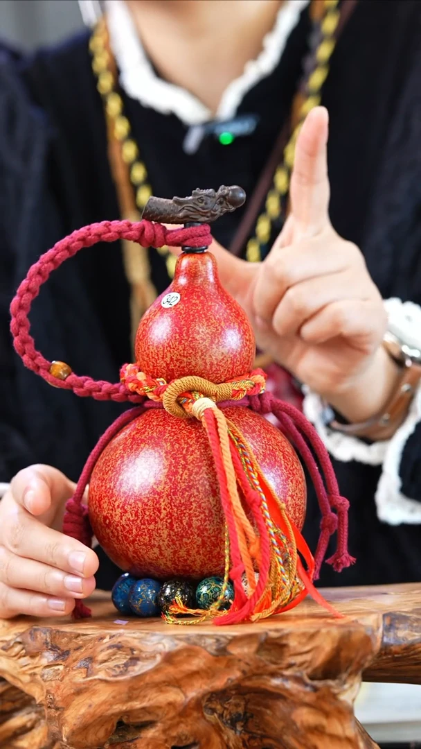 【闪购商品】342—光岳葫天然大漆酒葫芦不含漆珠