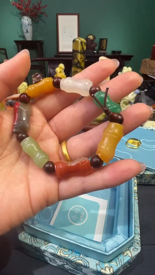 【闪购商品】寿山石多品种手串