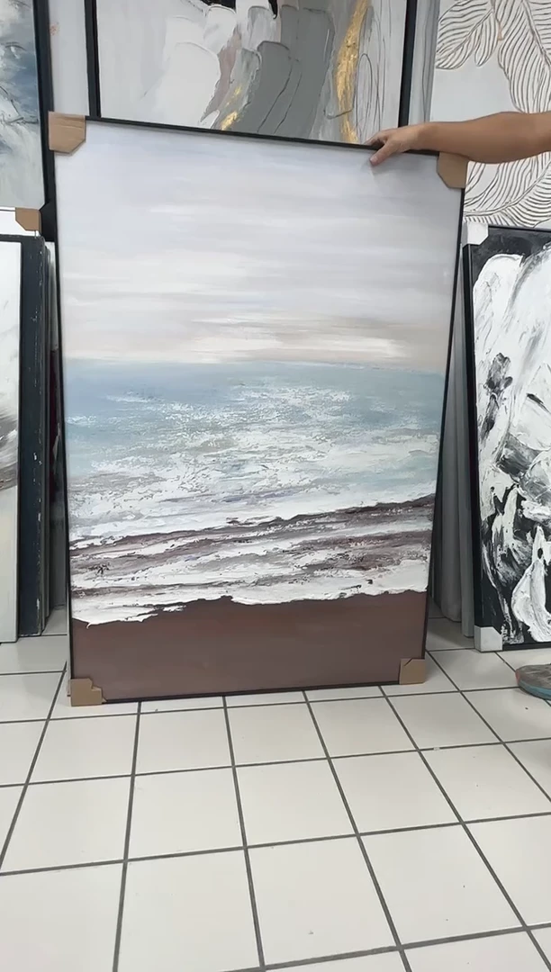 竖款168美术馆 装饰画130*90