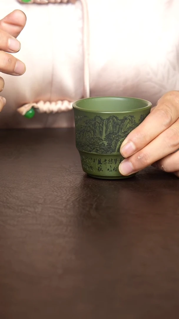 茶杯紫砂宜兴原矿紫砂