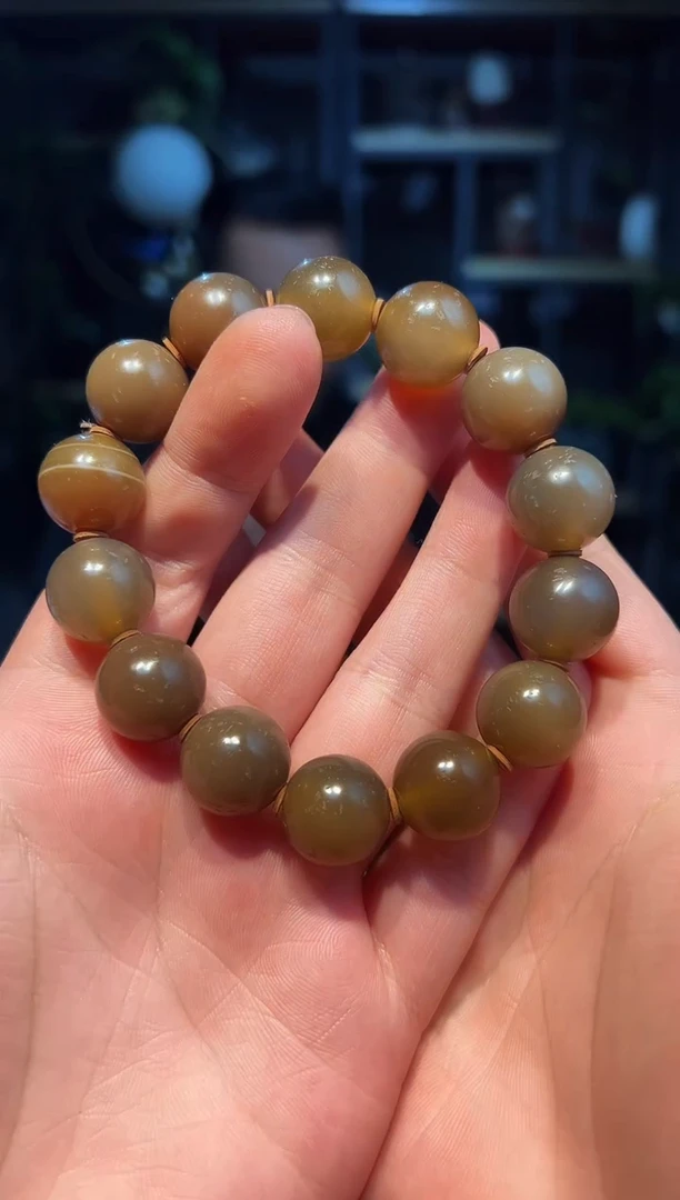 【闪购商品】玛瑙/玉髓手串未镶嵌唐球串