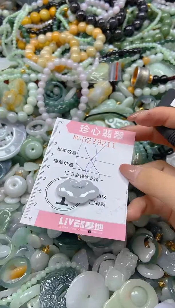 翡翠未镶嵌颈饰闪购0279211