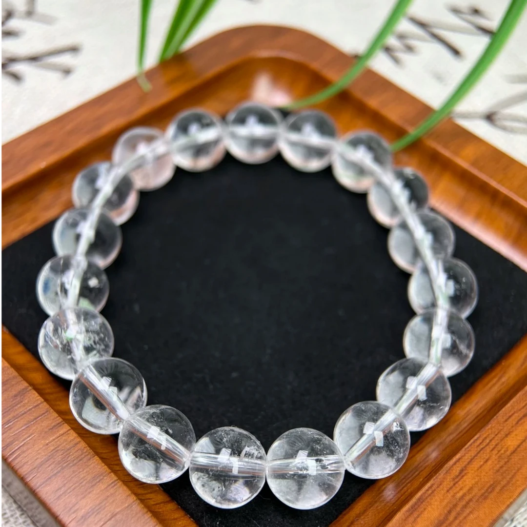 天然水晶手单A微棉女款女生气质女士水晶