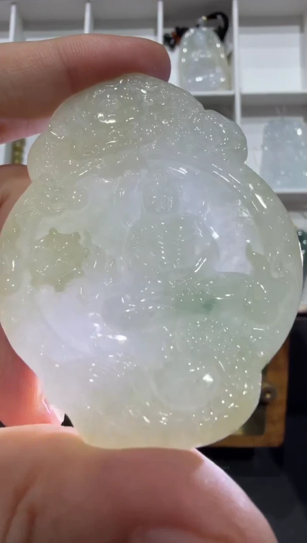 未镶嵌挂件翡翠A货翡翠多样性孤品