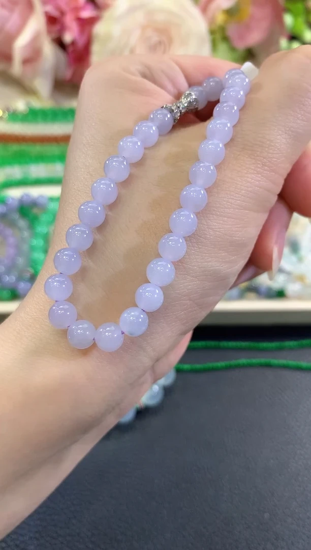 未镶嵌手串翡翠c80多样性一件发货紫货有色差