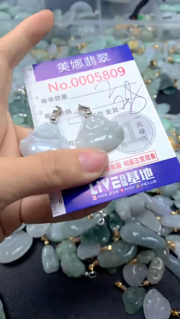 颈饰未镶嵌翡翠5809