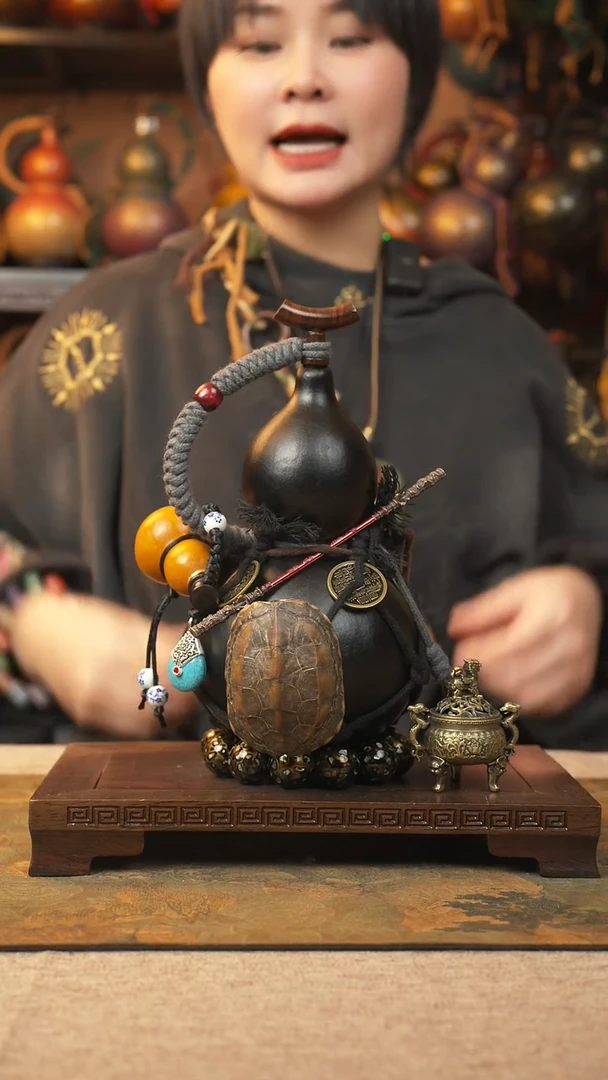 【闪购商品】157大漆葫芦一物一拍记葫堂出品