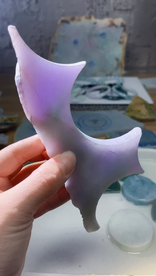 裸石翡翠天然翡翠A货石 南 951