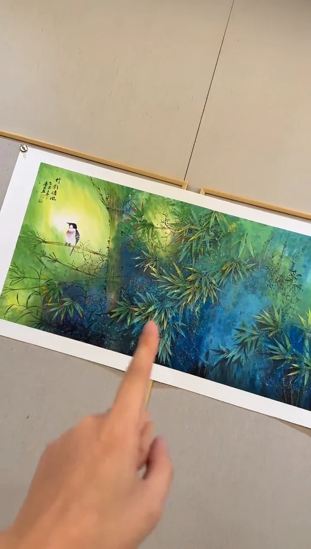 国画41李庆友大易美术馆本人作品w