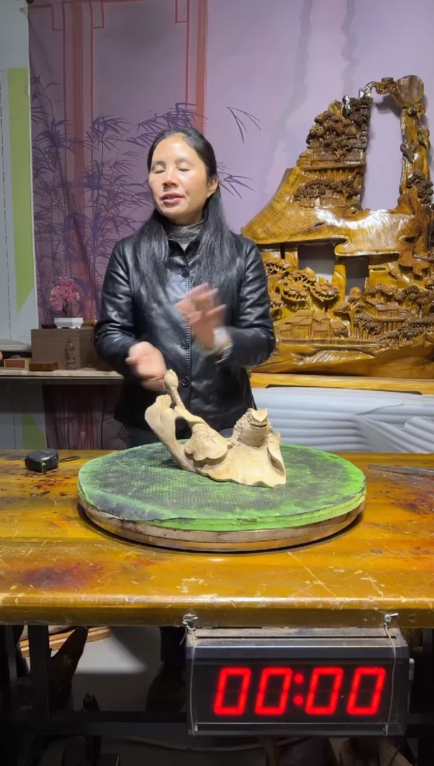 金丝楠散*金丝楠木雕刻摆件