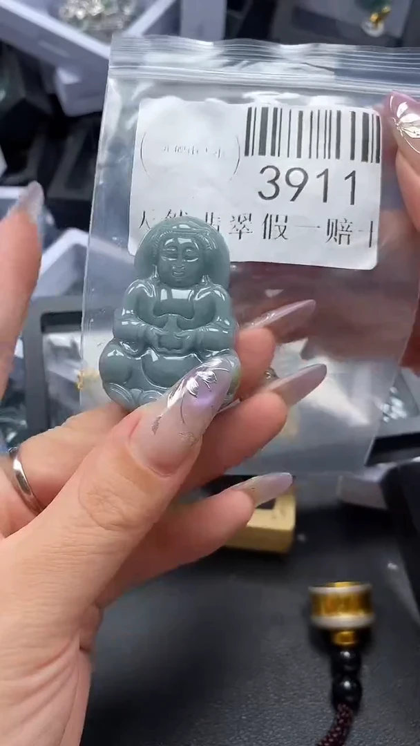 吊坠(不含链)未镶嵌翡翠3911