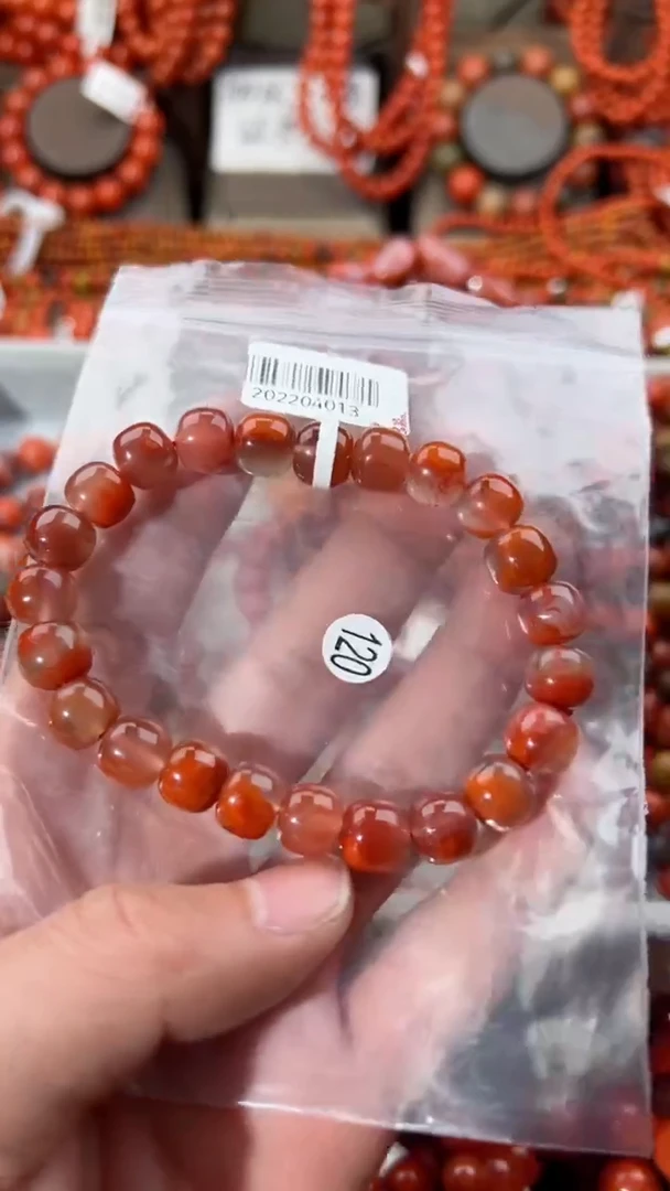 【闪购商品】南红玛瑙手串未镶嵌11