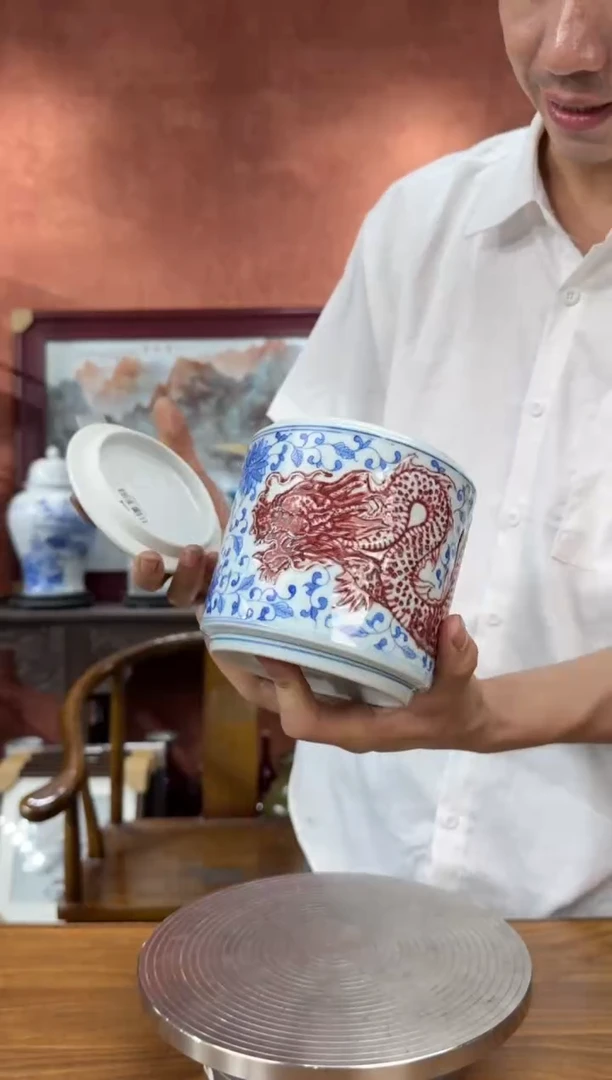吴义松陶盟手工手绘陶瓷编码：330