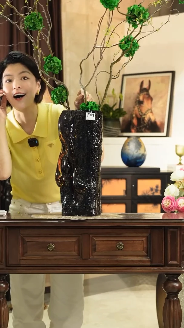 琉璃手工艺品琥珀树根