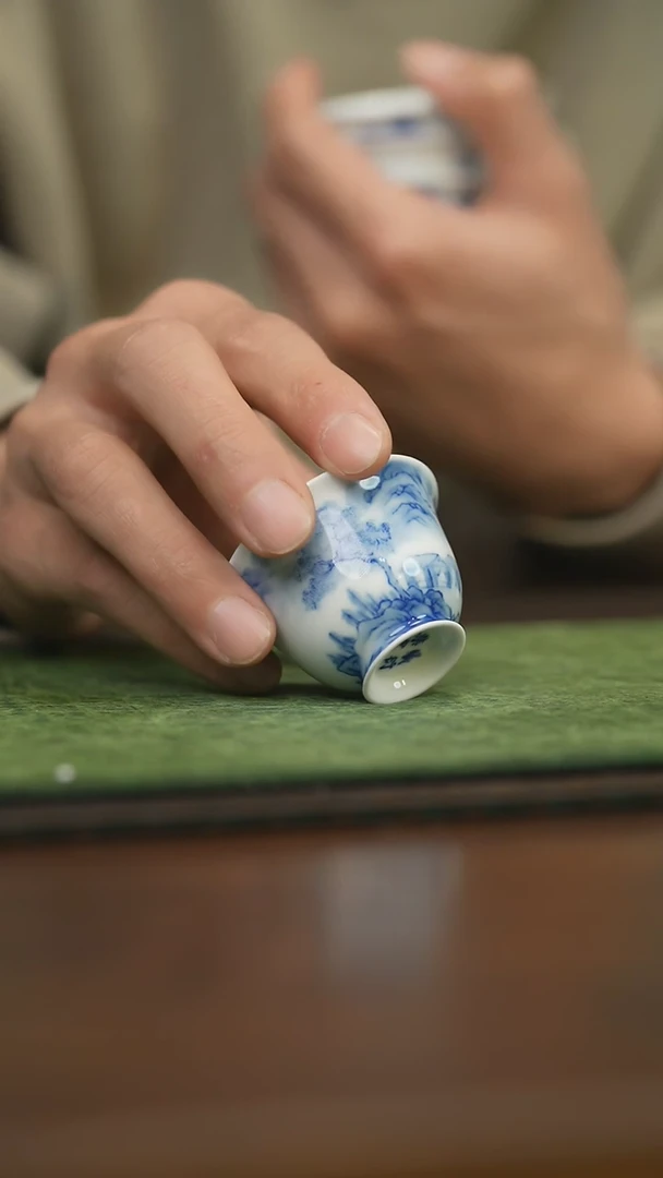 【闪购商品】杯柴窑青花破价福利