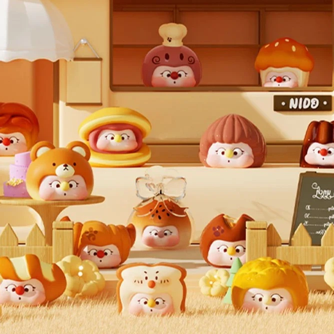【拆袋】NIDO墩墩面包屋系列萌粒盲盒