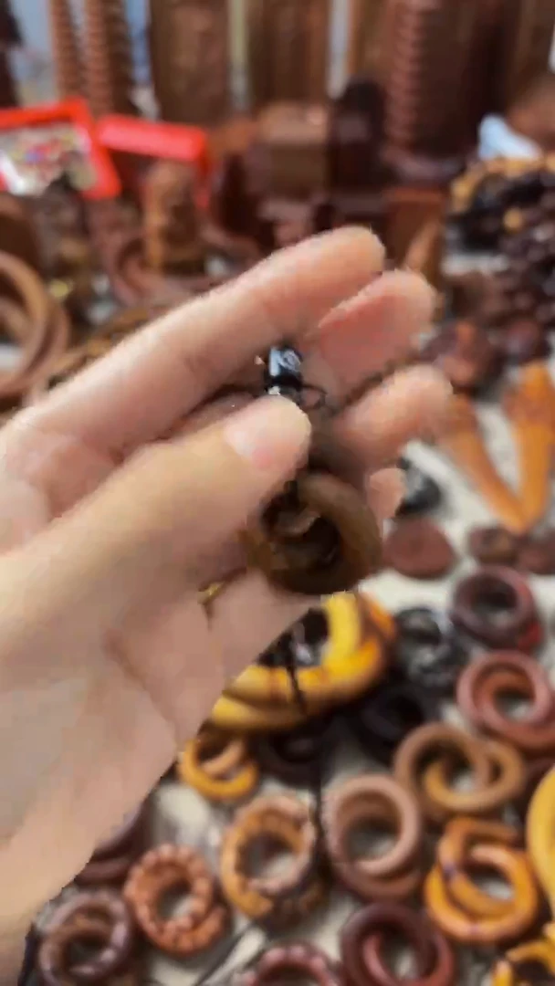 枣木乾坤圈一物一拍桃木1·5微瑕