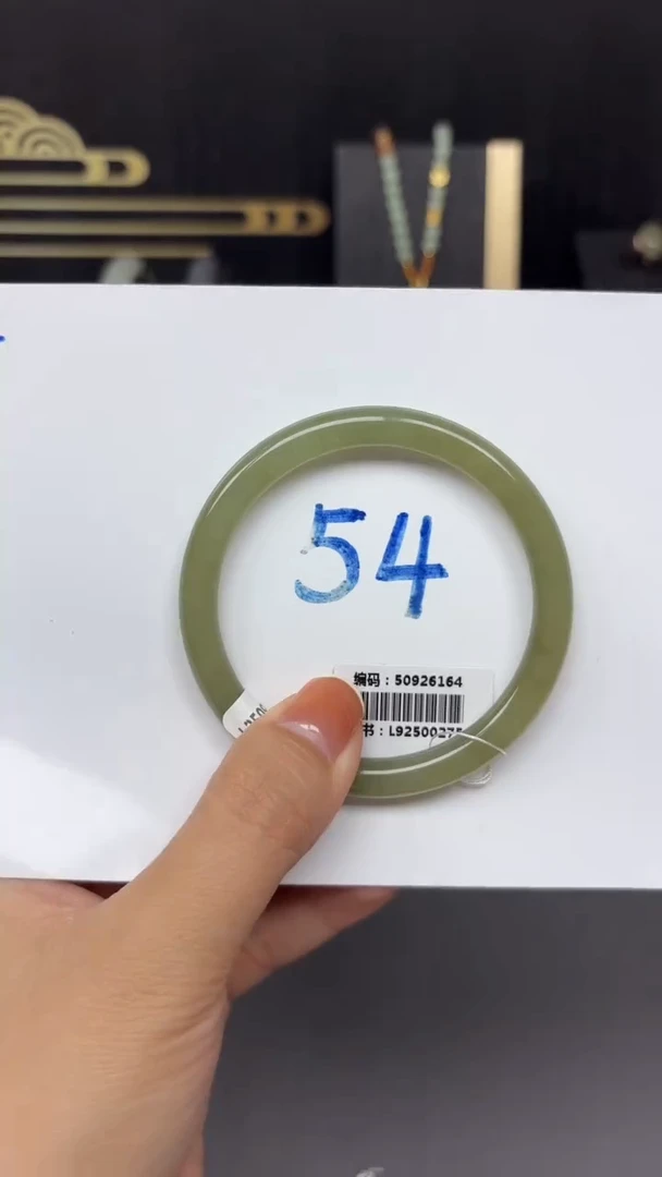 未镶嵌手镯和田玉6164