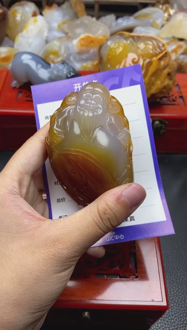 未镶嵌手把玛瑙/玉髓飘**至00