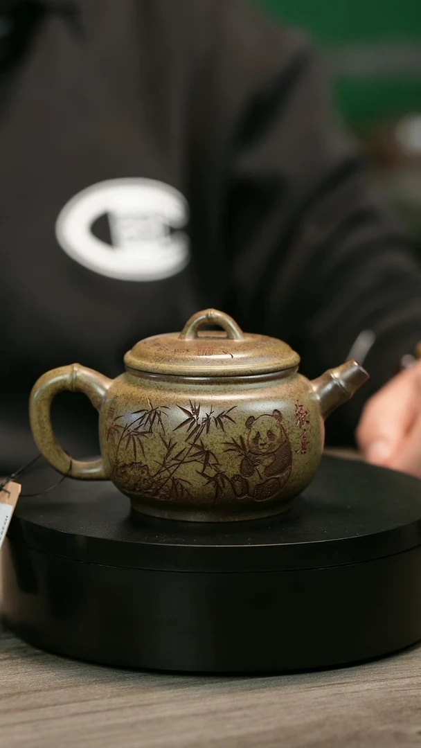 茶壶紫砂水****冯H2297李琴段泥竹鼓