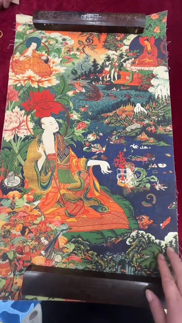 卷轴画唐卡16030